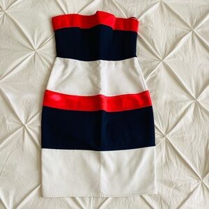 Dsquared2 Corset Strapless Mini Dress SZ 0